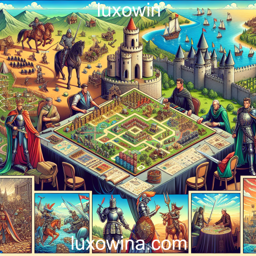 O Mundo dos Jogos de Estratégia em Luxowin